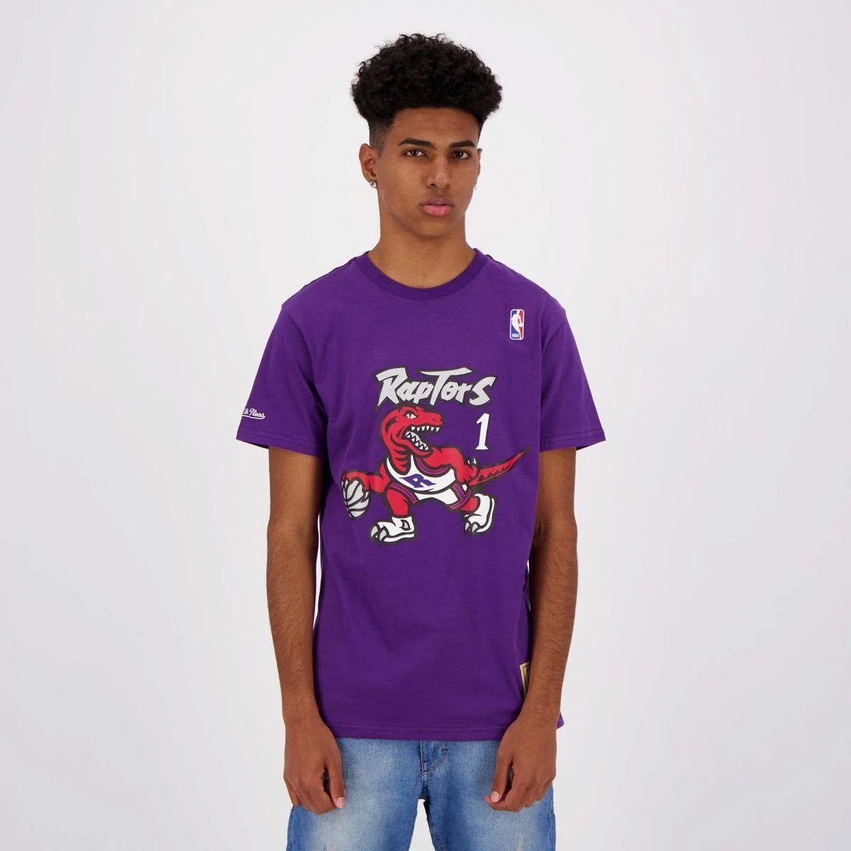 camiseta toronto raptors mitchell and ness