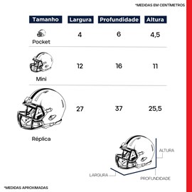 Helmet NFL Denver Broncos - Riddell Speed Mini