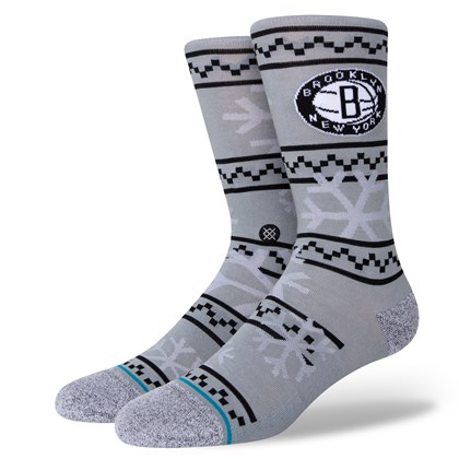 Meia NBA Frosted 2 Brooklyn Nets - Stance